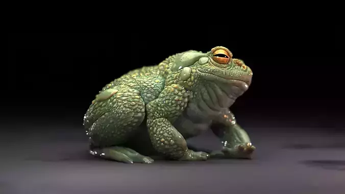 Bufo Alvarius - Sonoran Desert Toad 3D print model