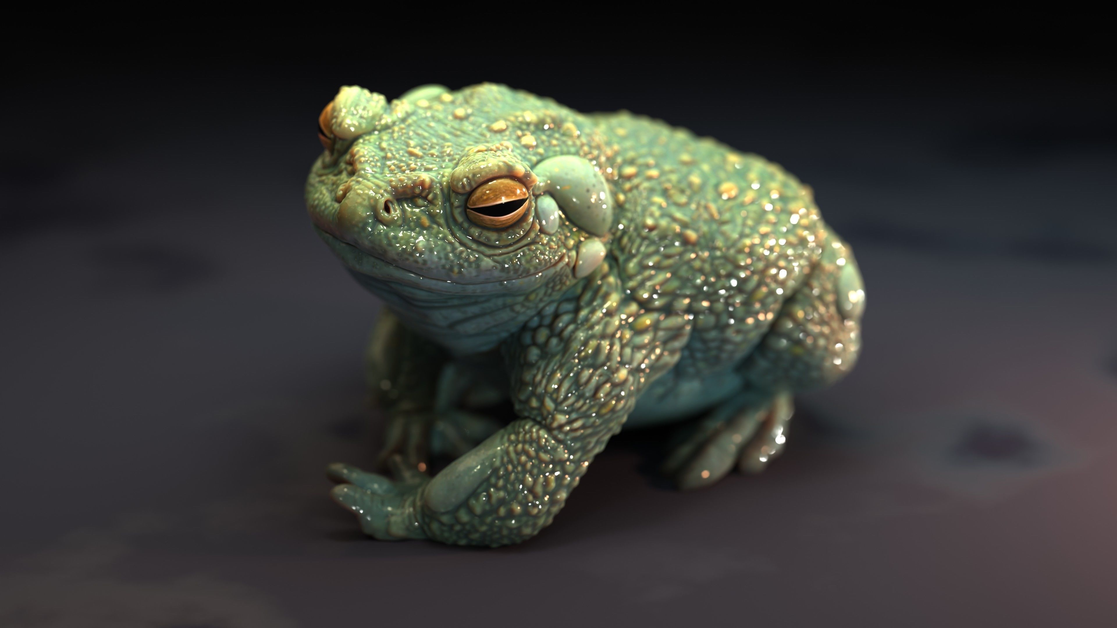 Bufo Alvarius - Sonoran Desert Toad 3D print model_5