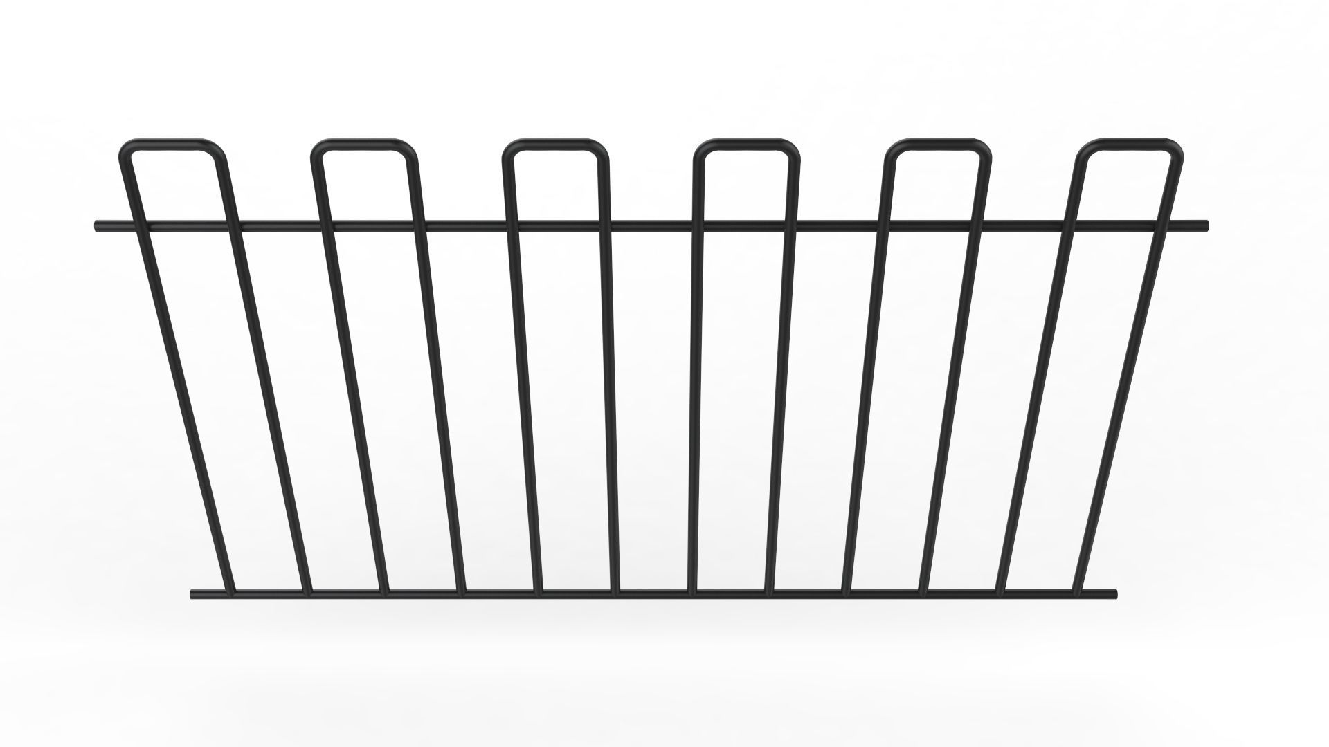 Fence Metal 02 3D model_15