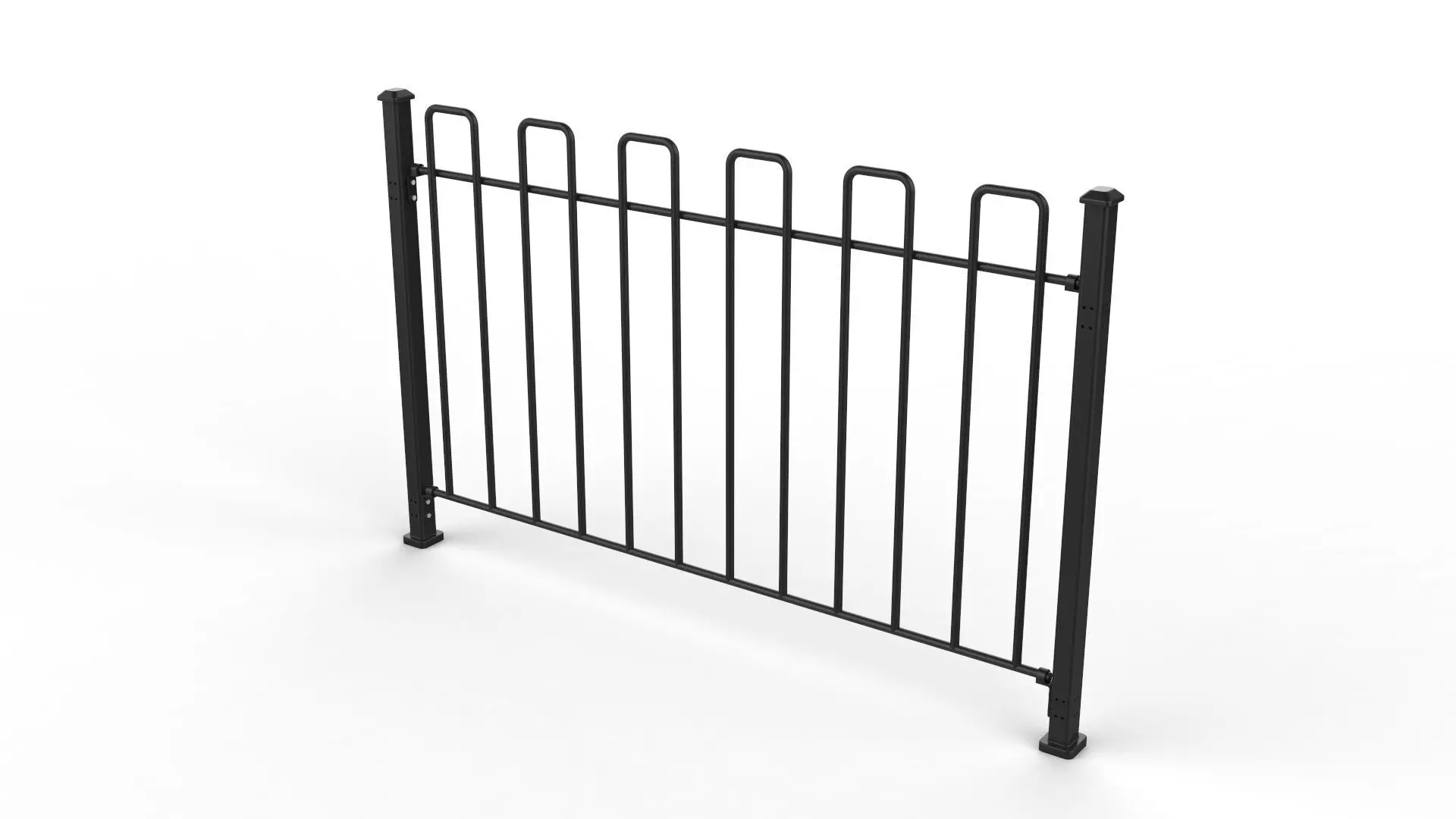 Fence Metal 02 3D model_0