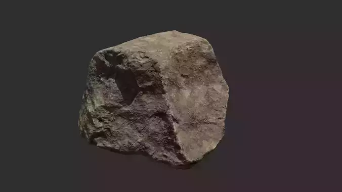 PBR Scanned Rock