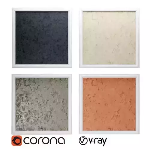 Decorative plaster 4K texture 