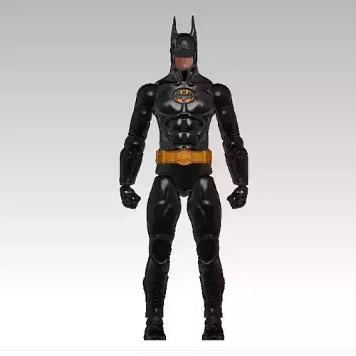 Batman Michael Keaton articulated  action figure 3D model