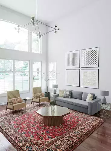 Realistic Victorian Living  Full Scene Corona