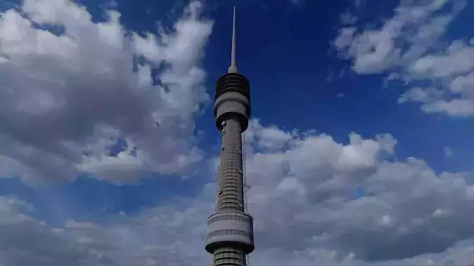 Ostankino TV Tower in Moscow 540 metres