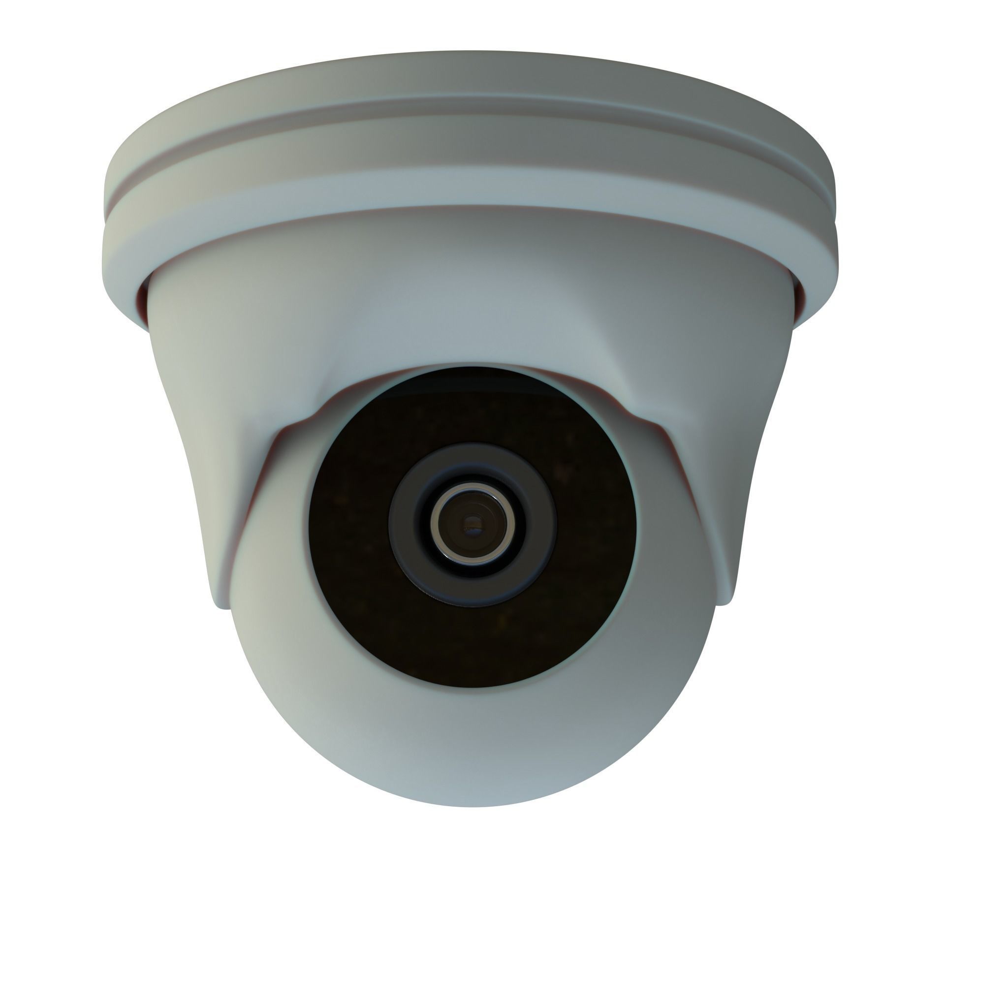 Security Camera Low-poly 3D model_3