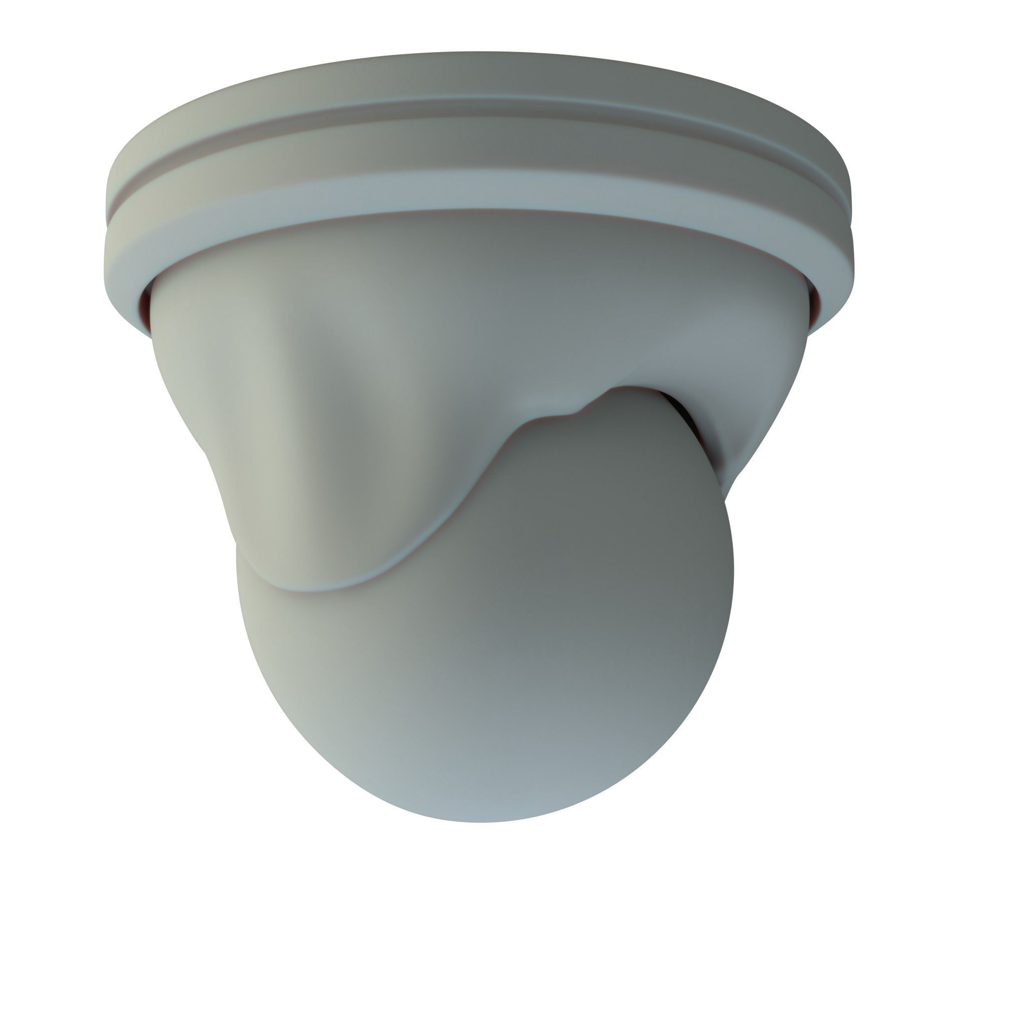 Security Camera Low-poly 3D model_5