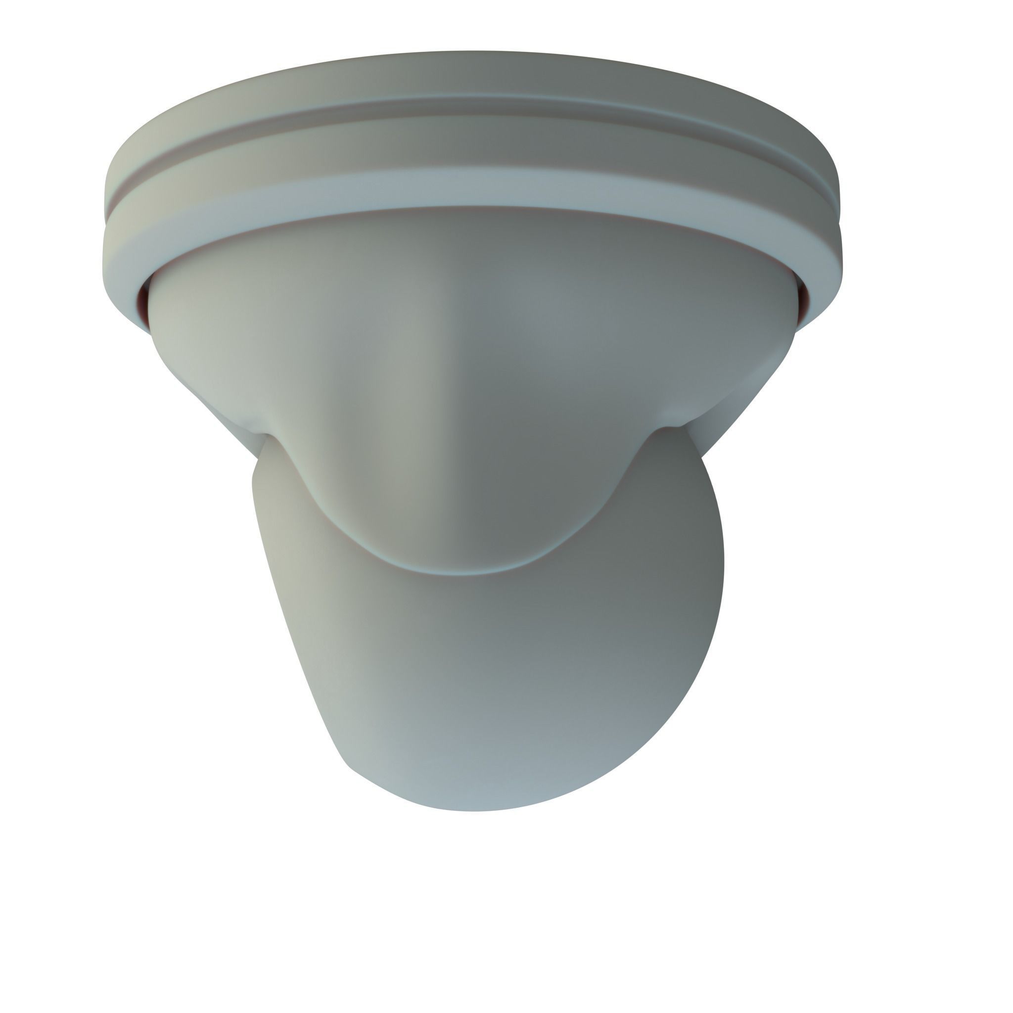Security Camera Low-poly 3D model_7
