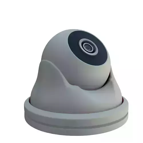 Security Camera Low-poly 3D model