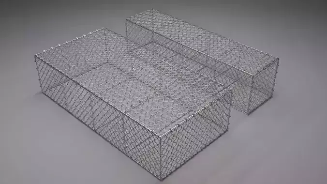 Metall gabion mesh