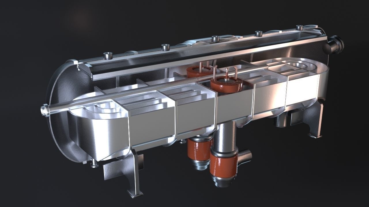  The reactor VVER 240 3D model_1