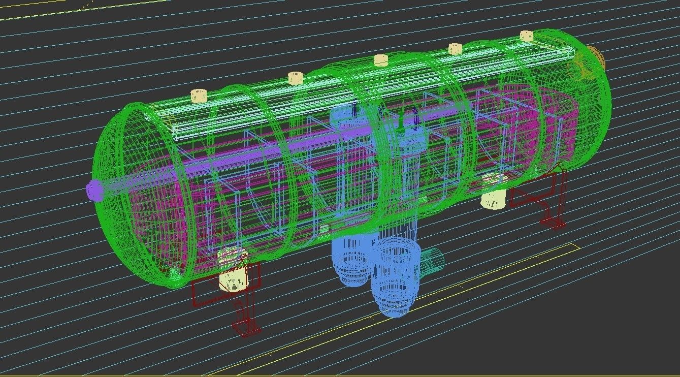  The reactor VVER 240 3D model_5