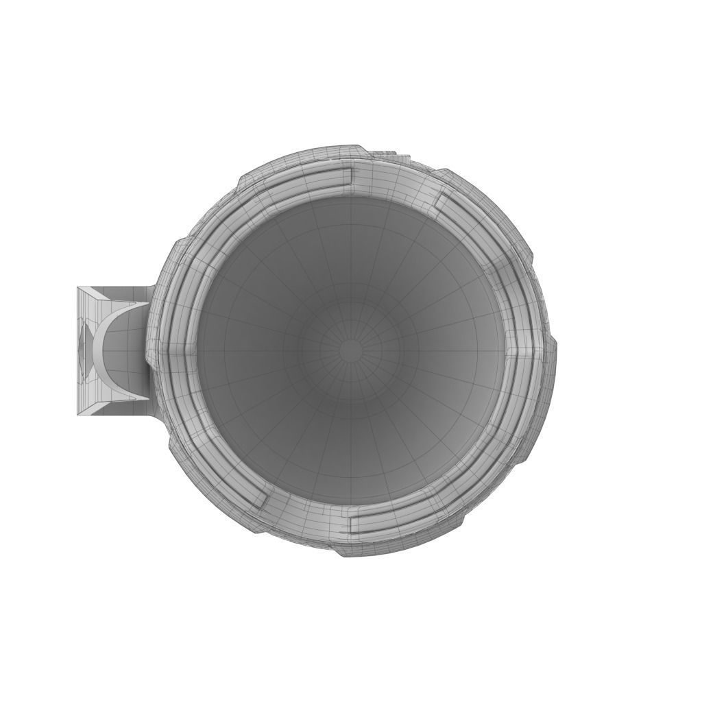 Flashlight M11 3D model_5