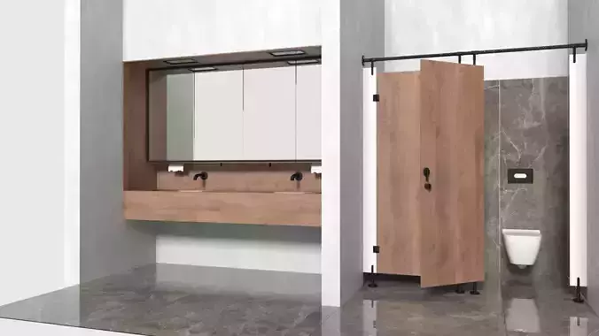 Public toilet by ARTrzcinski