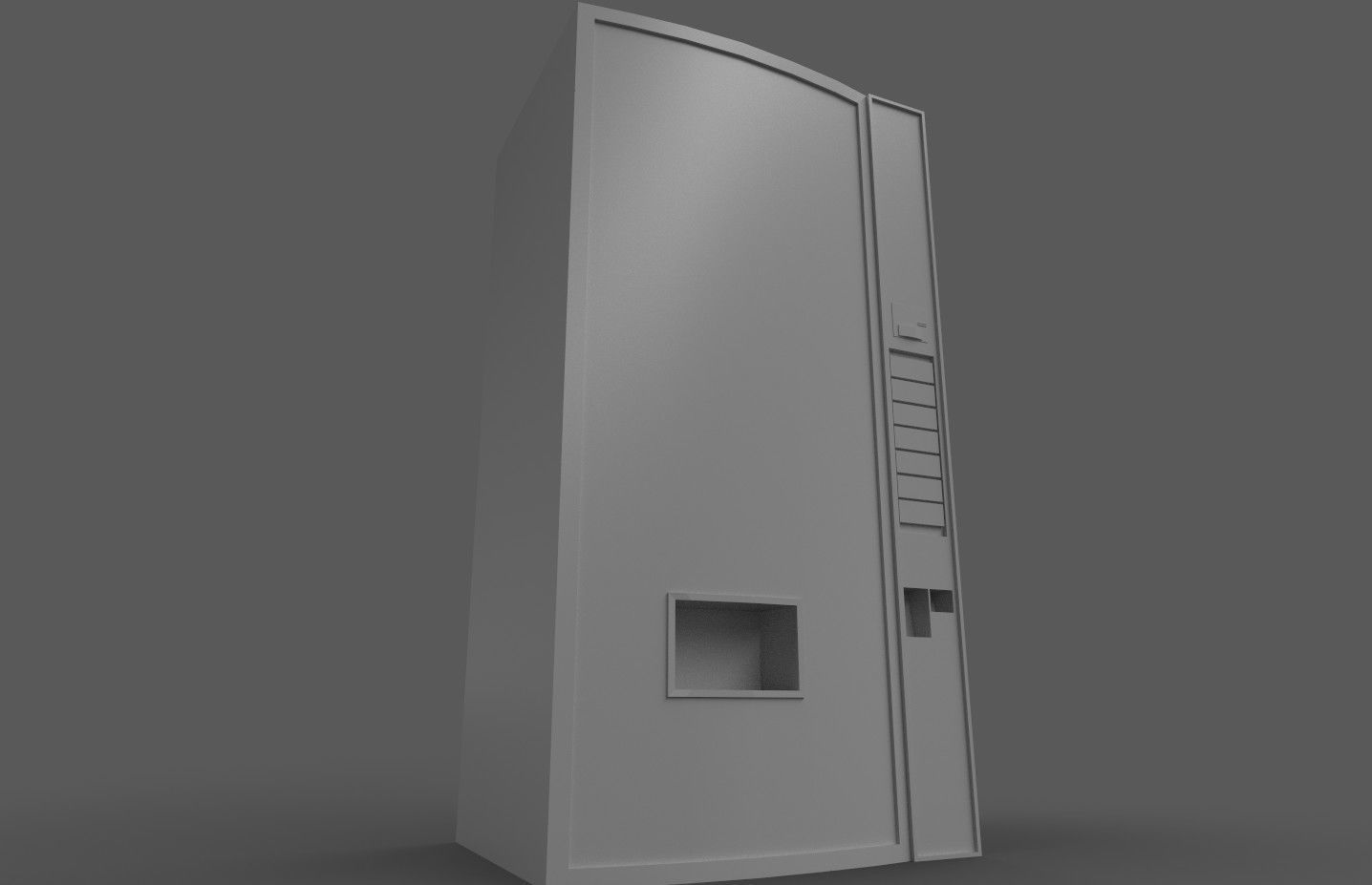 Soda vending machine pbr low poly Low-poly 3D model_15