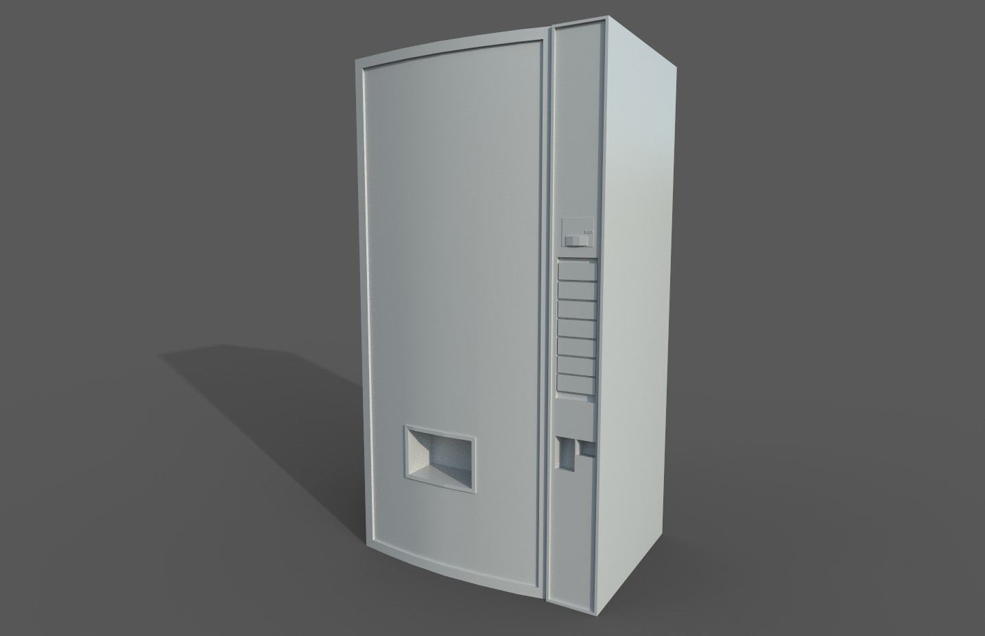 Soda vending machine pbr low poly Low-poly 3D model_13