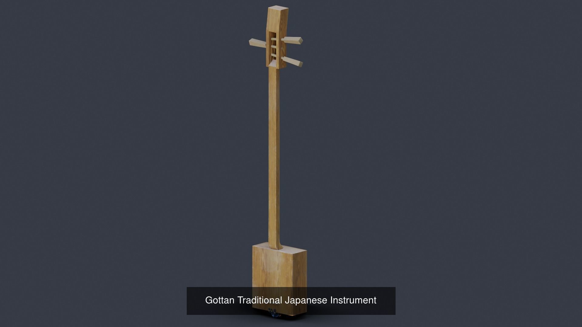 Traditional Japanese Instruments 3D Model Collection_7