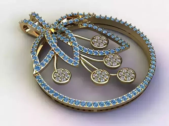 Solitaire for women with concept look like flower cad file