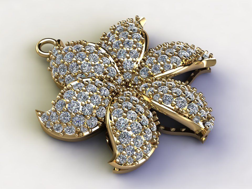 Pendant for women 2020  3D model_2