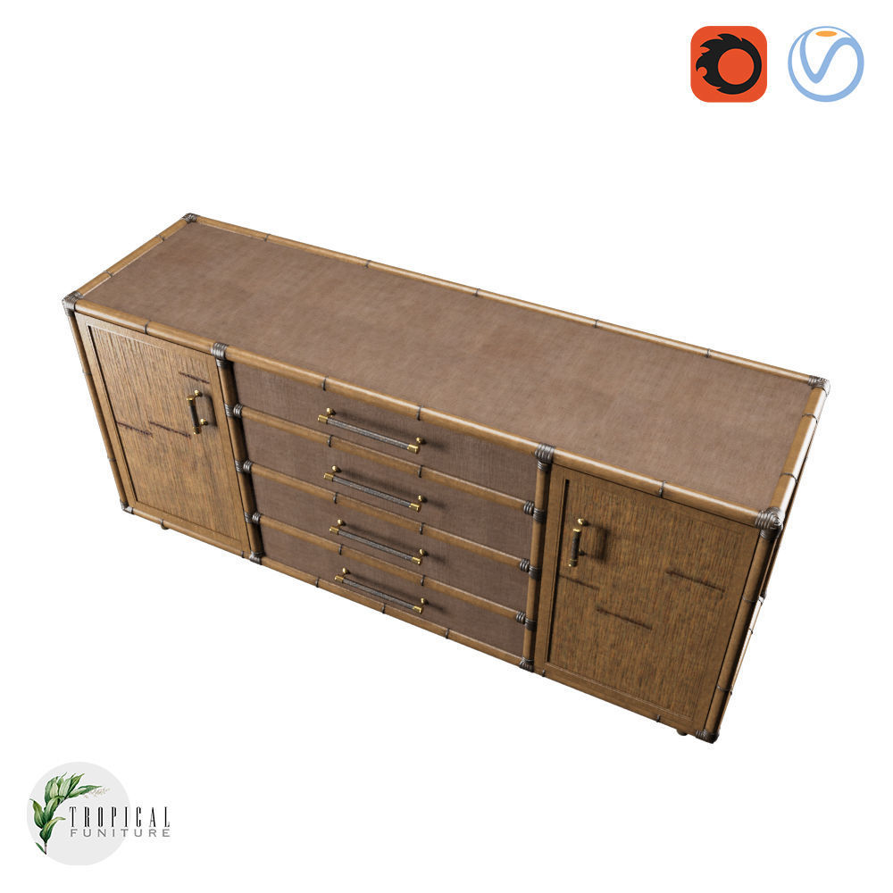 Tropical - SANDY POINT BUFFET 3D model_2