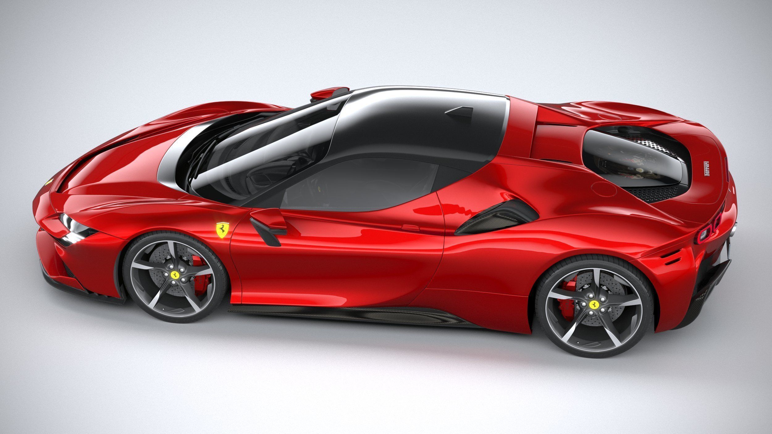 Ferrari SF90 Stradale 2021 3D model_9