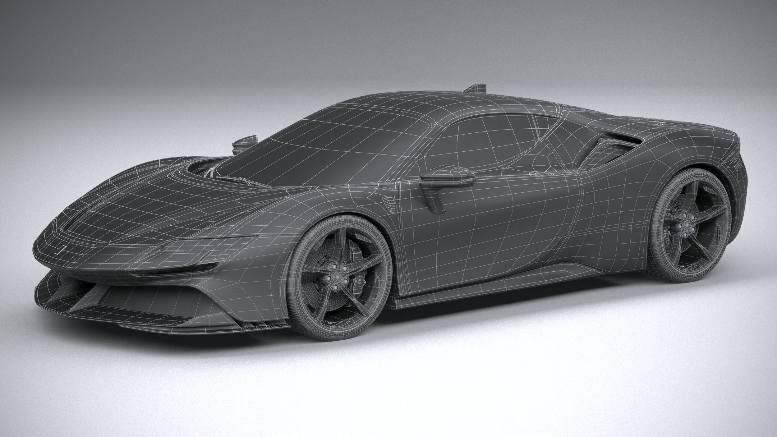 Ferrari SF90 Stradale 2021 3D model_28