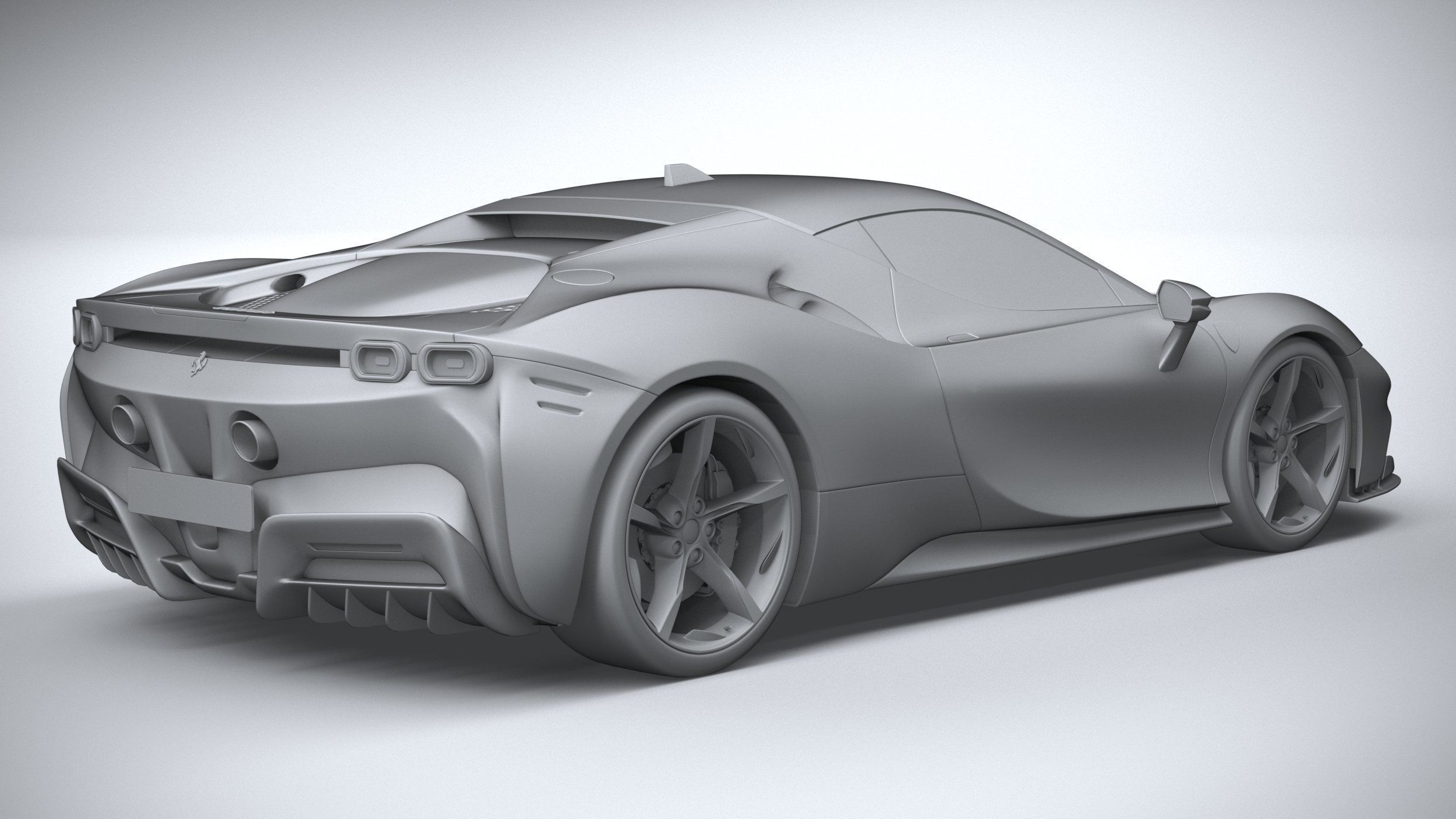 Ferrari SF90 Stradale 2021 3D model_25
