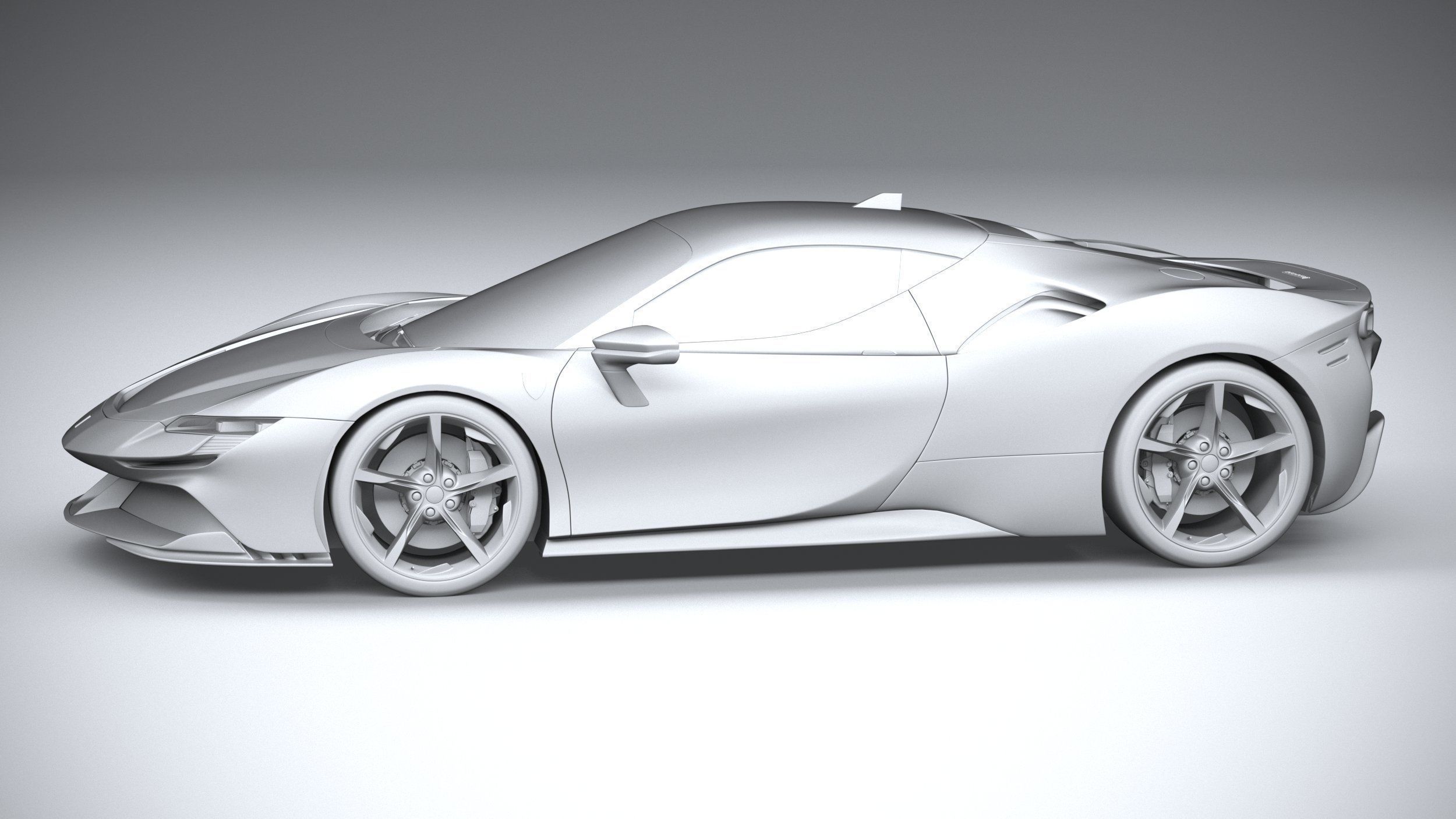 Ferrari SF90 Stradale 2021 3D model_22