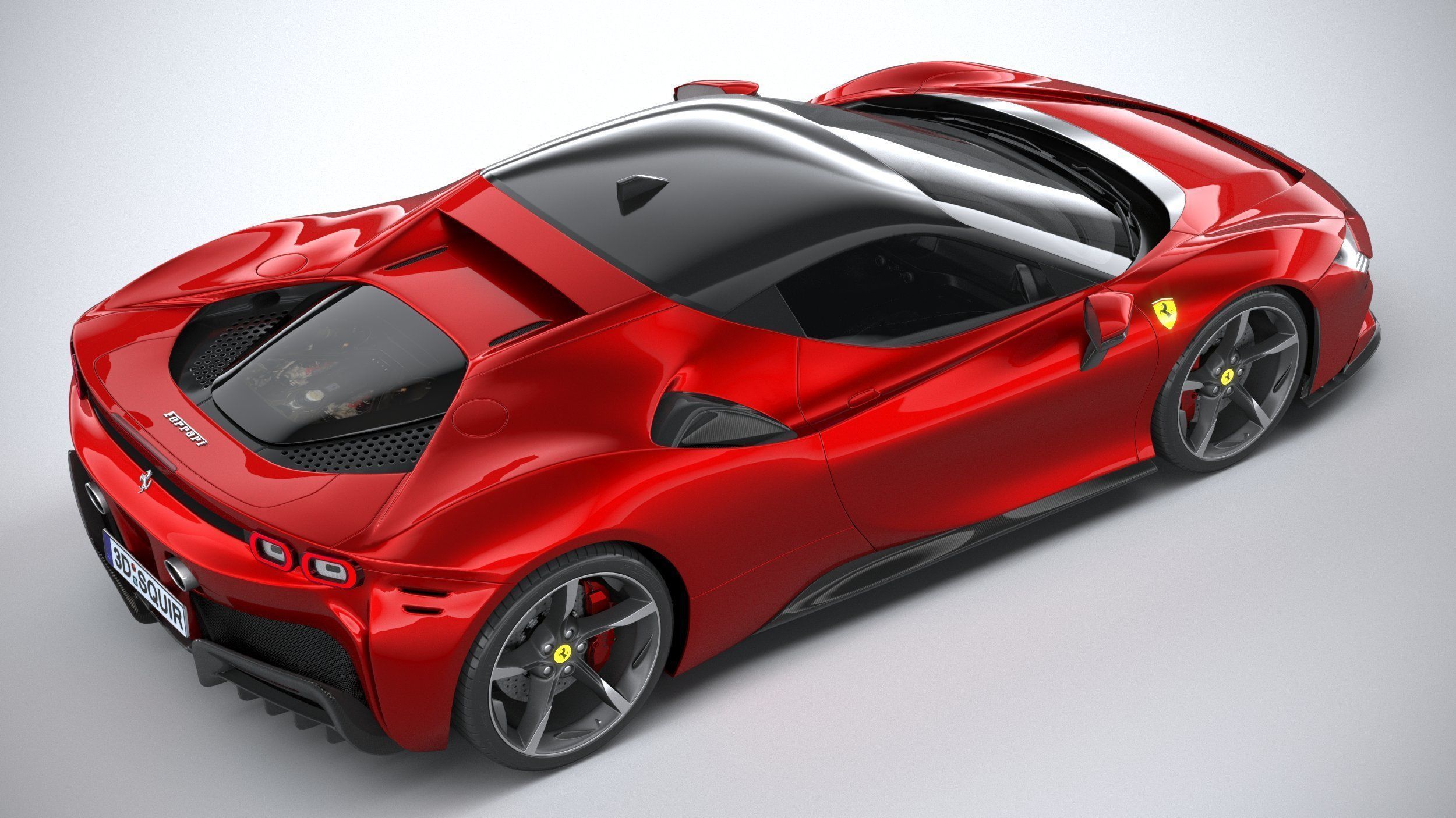Ferrari SF90 Stradale 2021 3D model_10