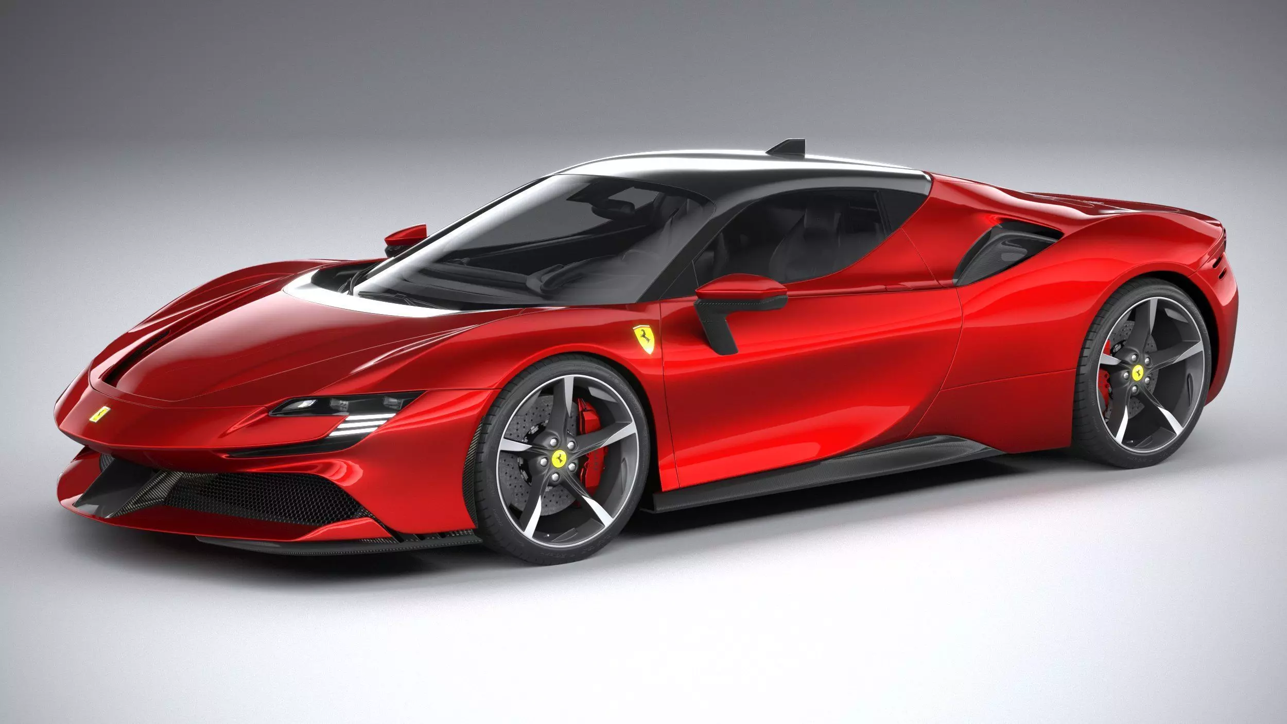 Ferrari SF90 Stradale 2021 3D model_0