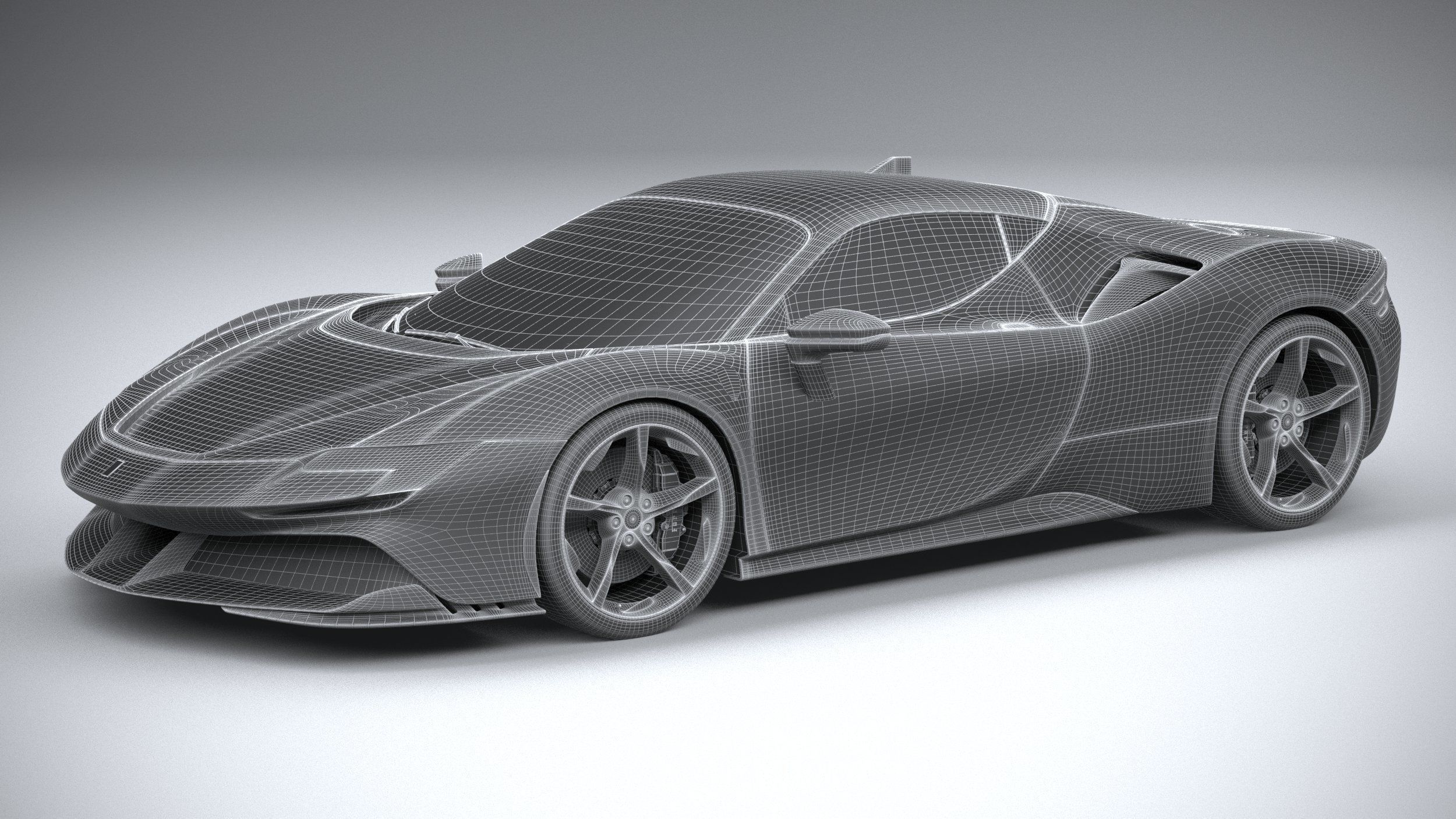 Ferrari SF90 Stradale 2021 3D model_26