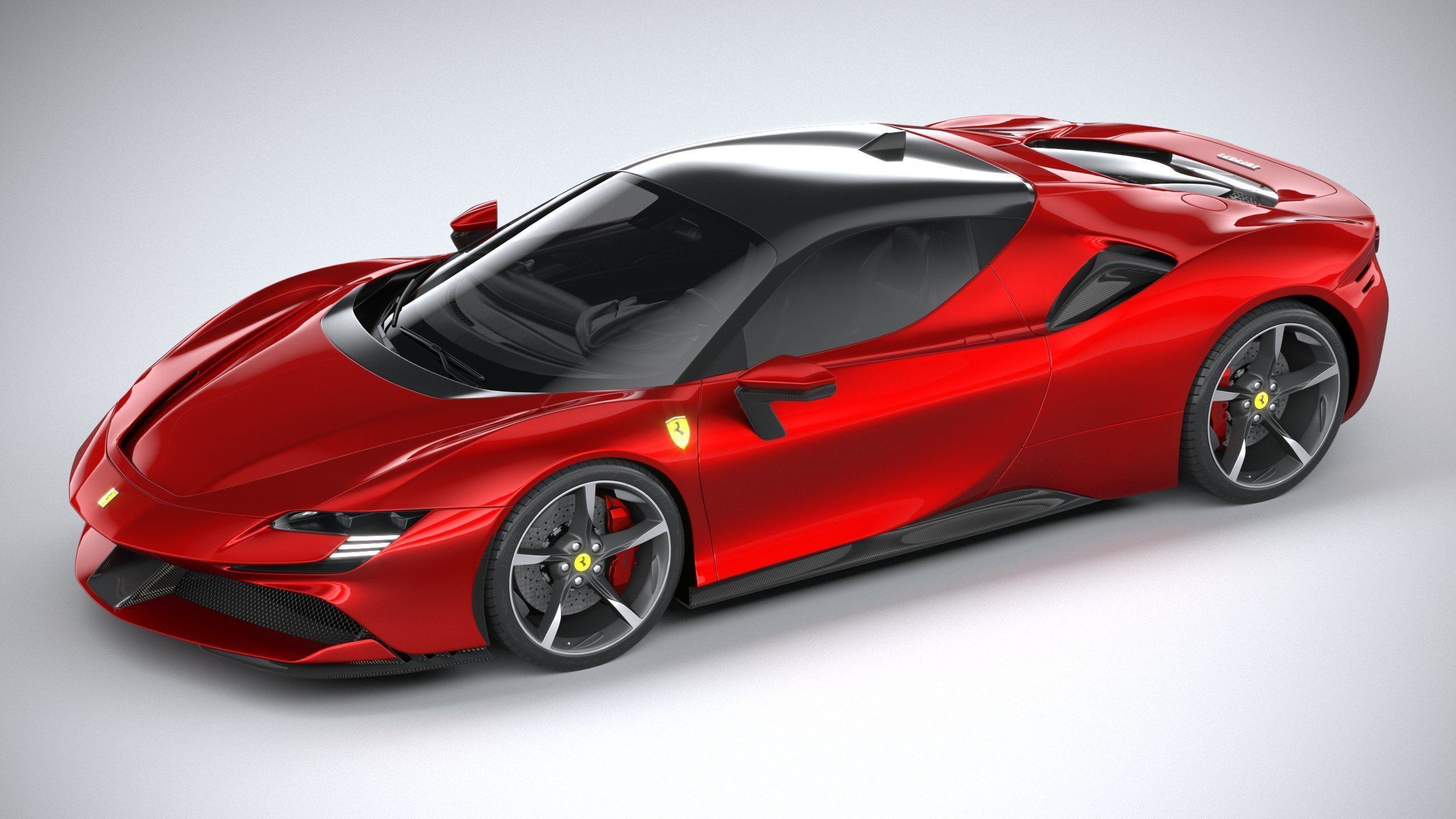 Ferrari SF90 Stradale 2021 3D model_7