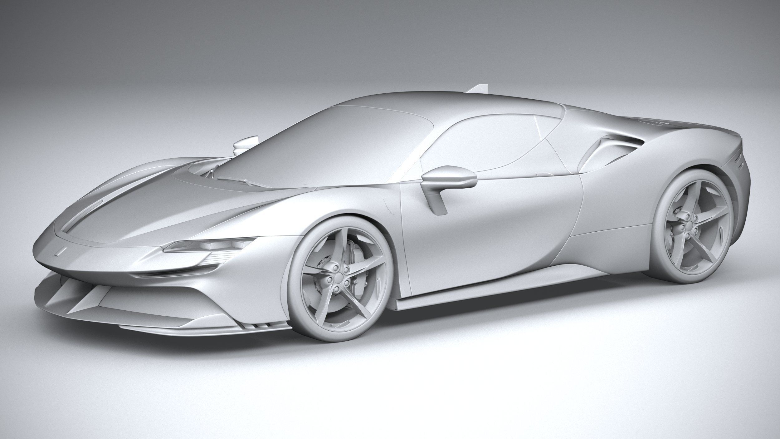 Ferrari SF90 Stradale 2021 3D model_19