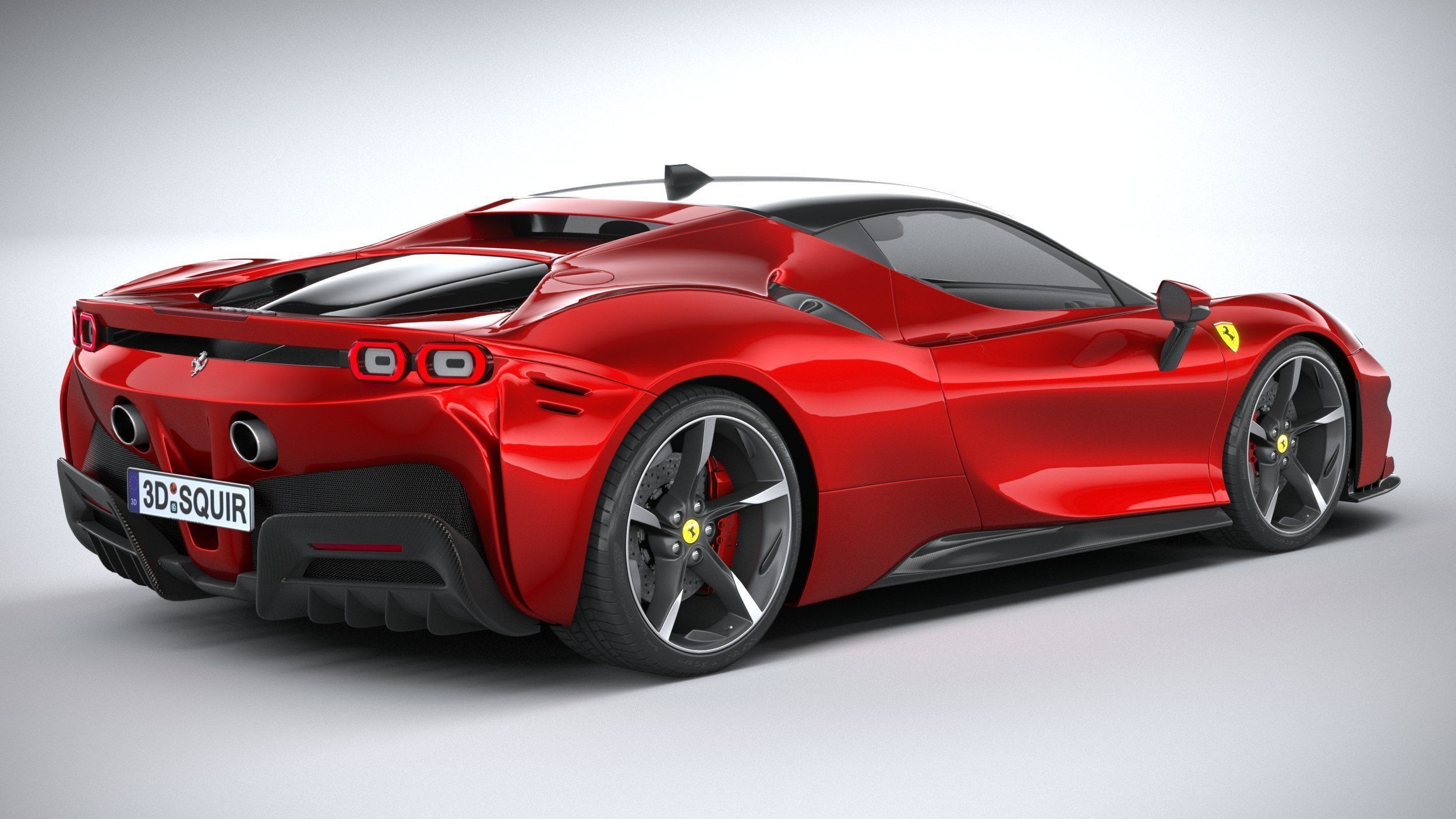 Ferrari SF90 Stradale 2021 3D model_17