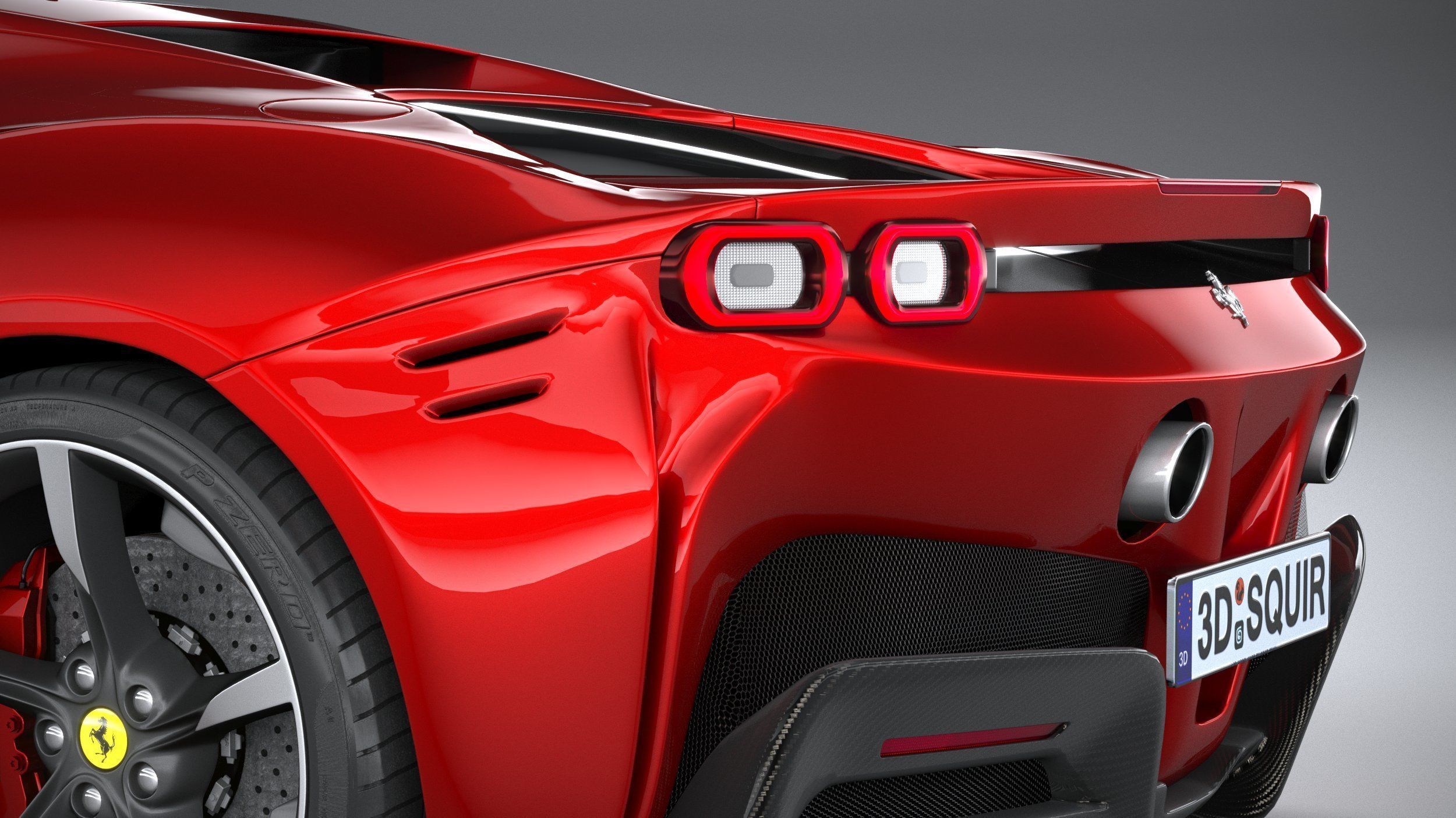 Ferrari SF90 Stradale 2021 3D model_6
