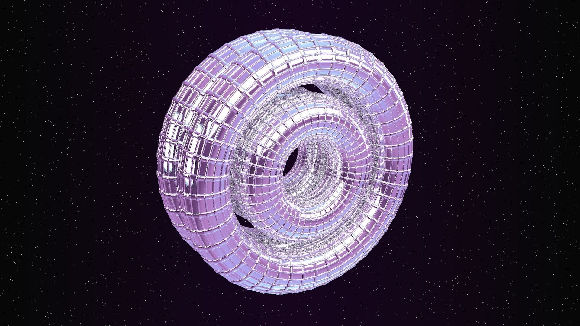 Looped Rings - Abstract Animation 3D model_20