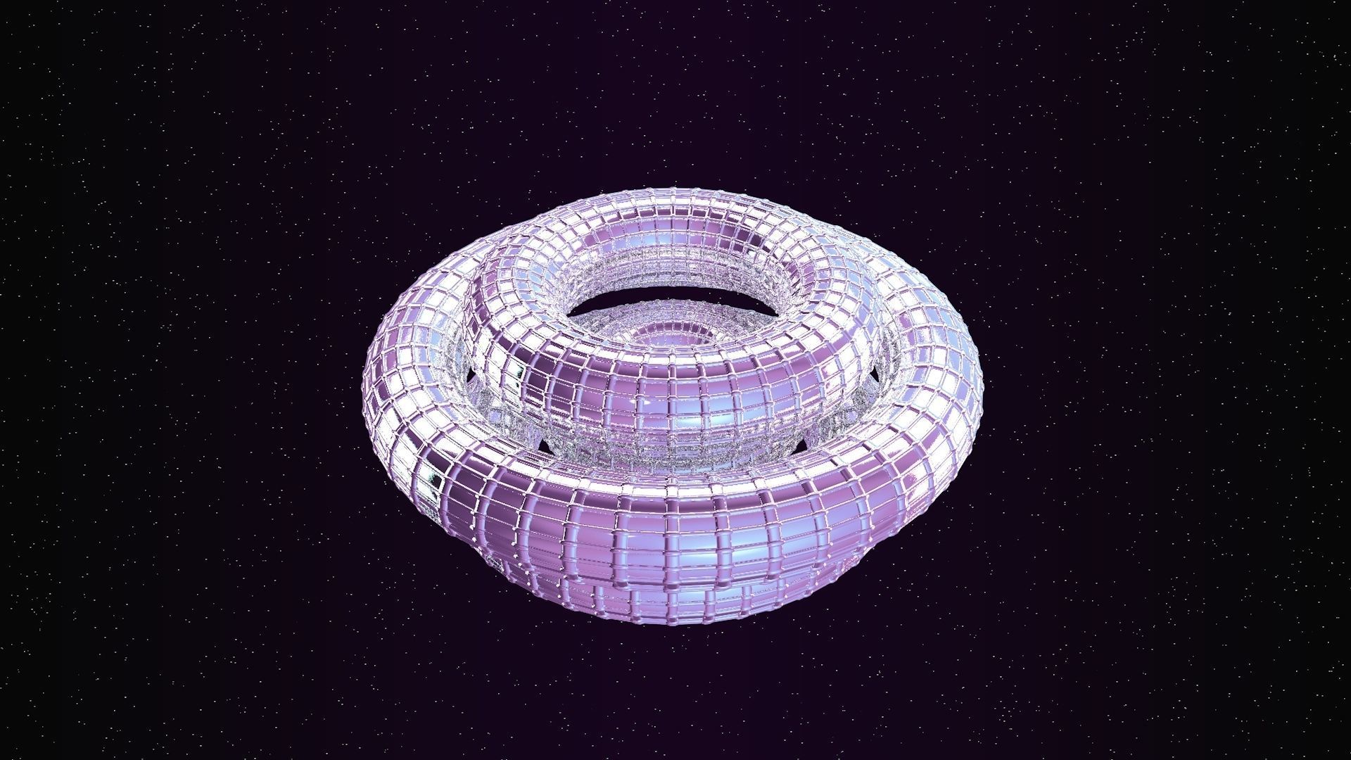 Looped Rings - Abstract Animation 3D model_23