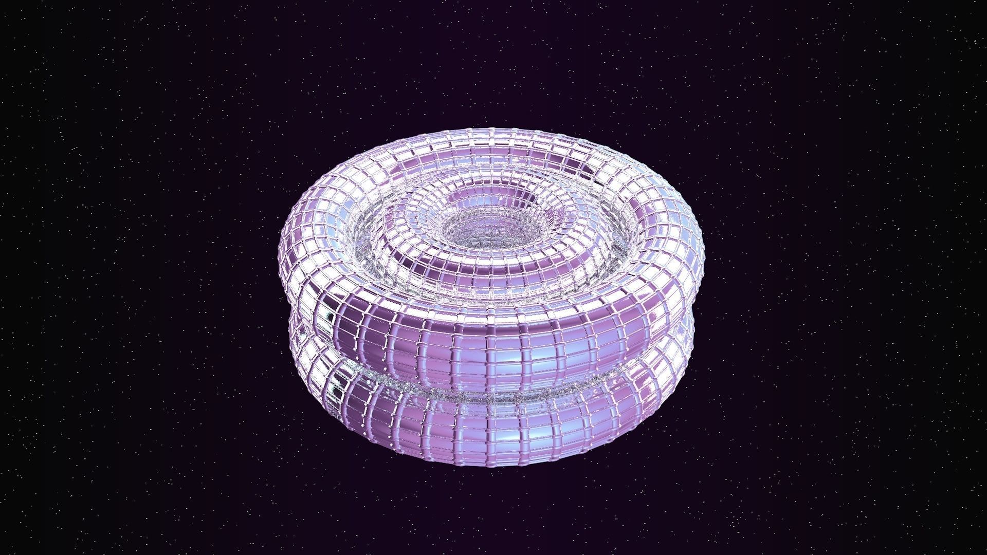 Looped Rings - Abstract Animation 3D model_19