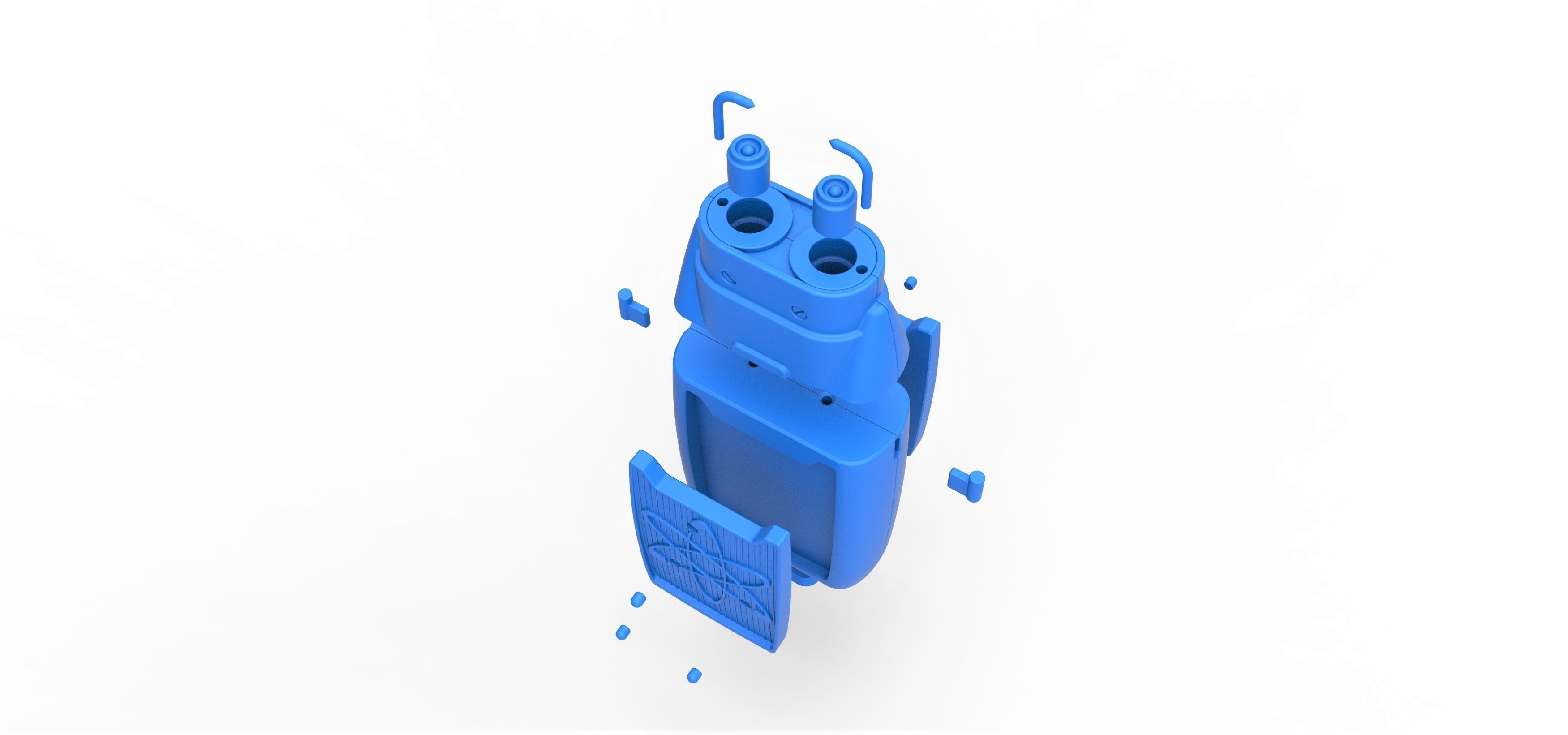 Stun gun from the movie Men in Black 3 2012 3D print model_19