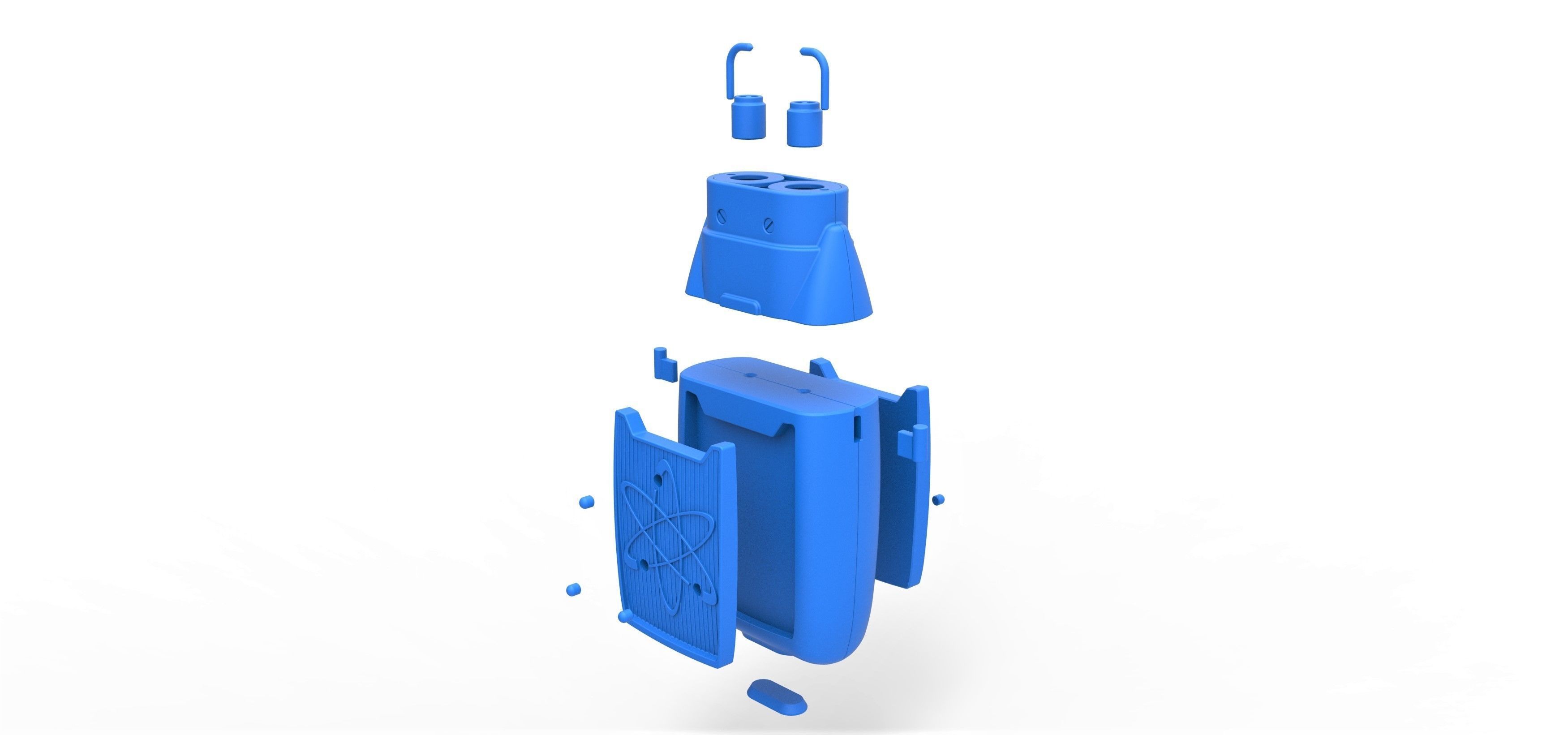 Stun gun from the movie Men in Black 3 2012 3D print model_17