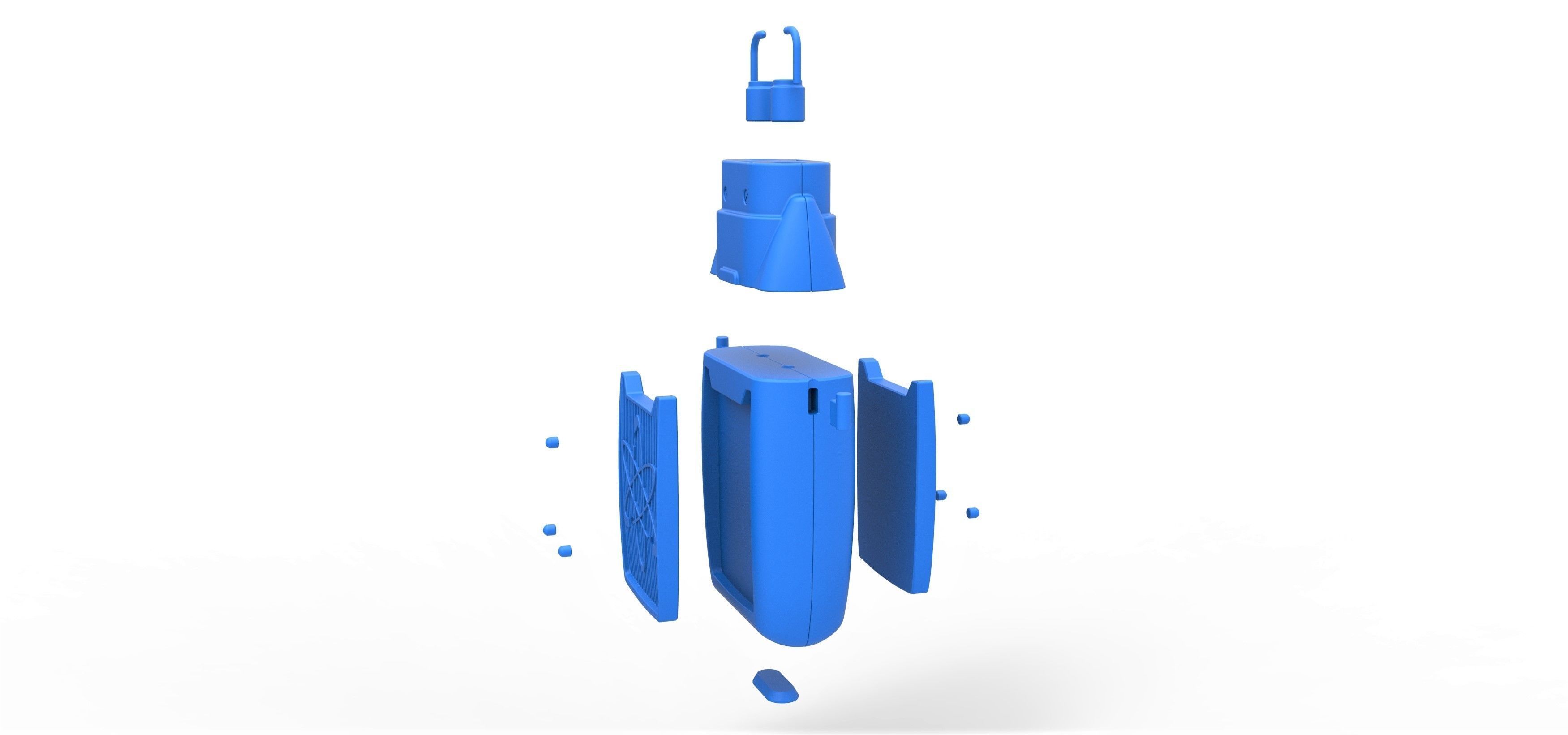 Stun gun from the movie Men in Black 3 2012 3D print model_20