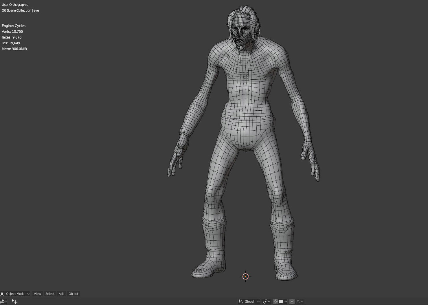 Troll unreal engine Low-poly 3D model_13