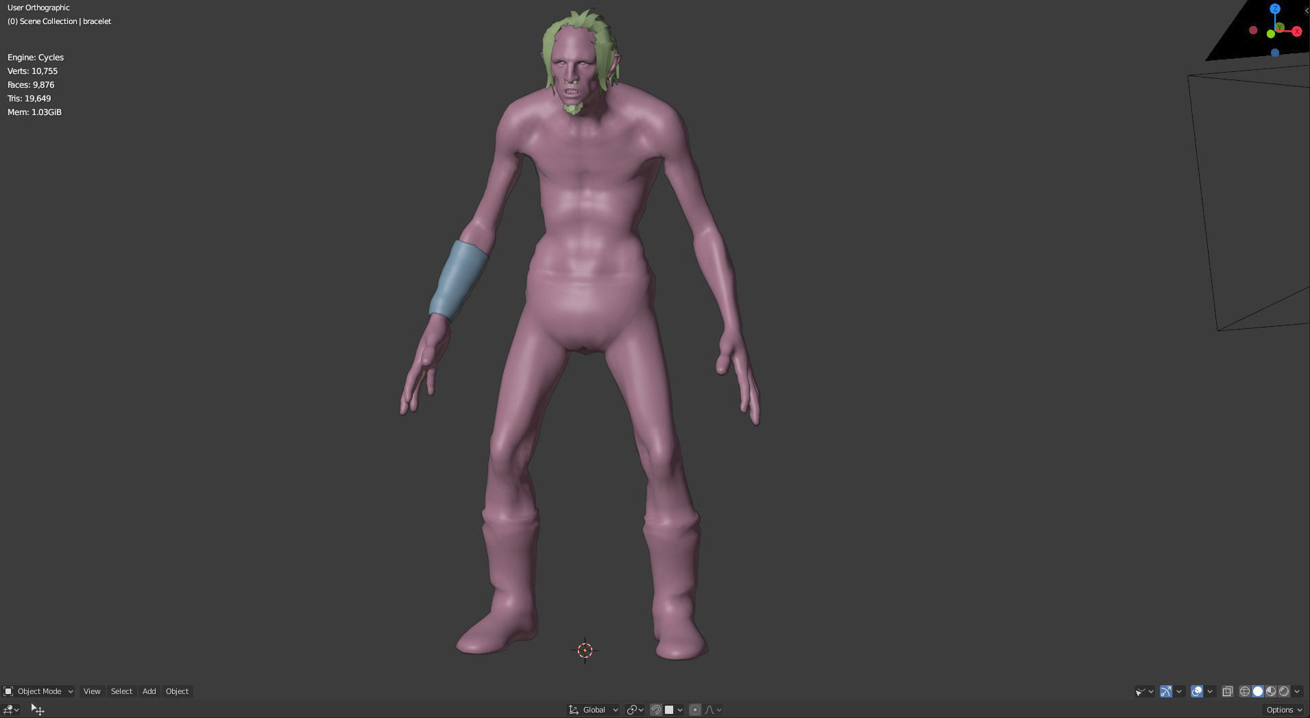 Troll unreal engine Low-poly 3D model_11