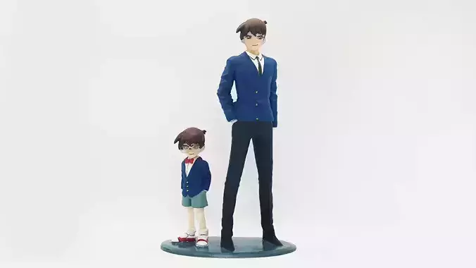 detective conan 3d model for print