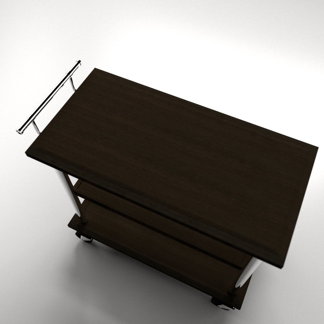 Food Cart 3D model_2