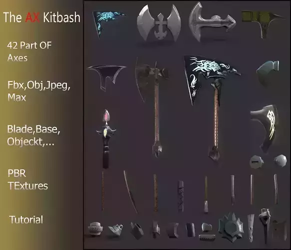 The Axe Kitbash Anf 42 Parts And Tutorial