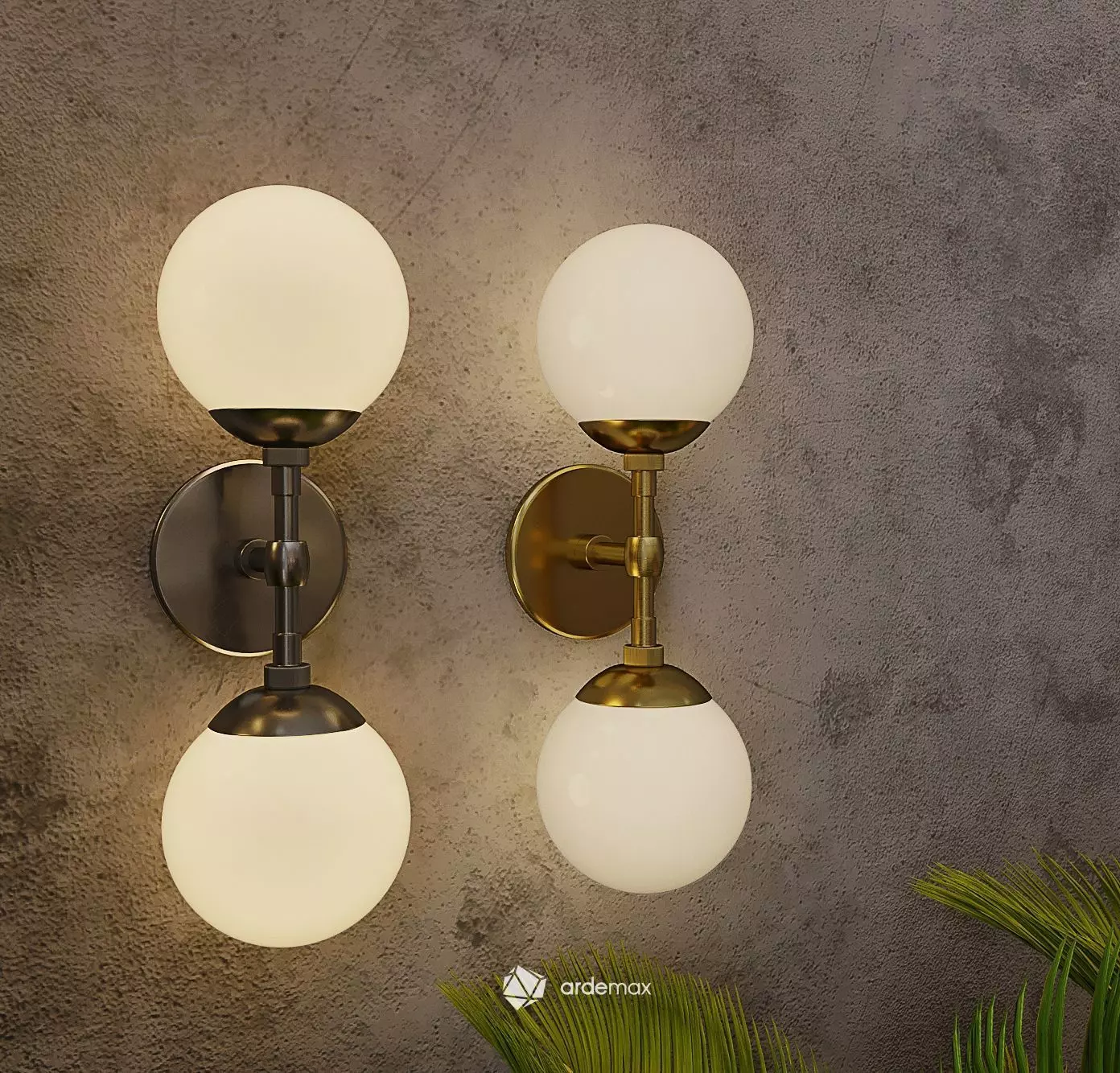 Polaris Sconce wall lamp by Arteriors 3D model