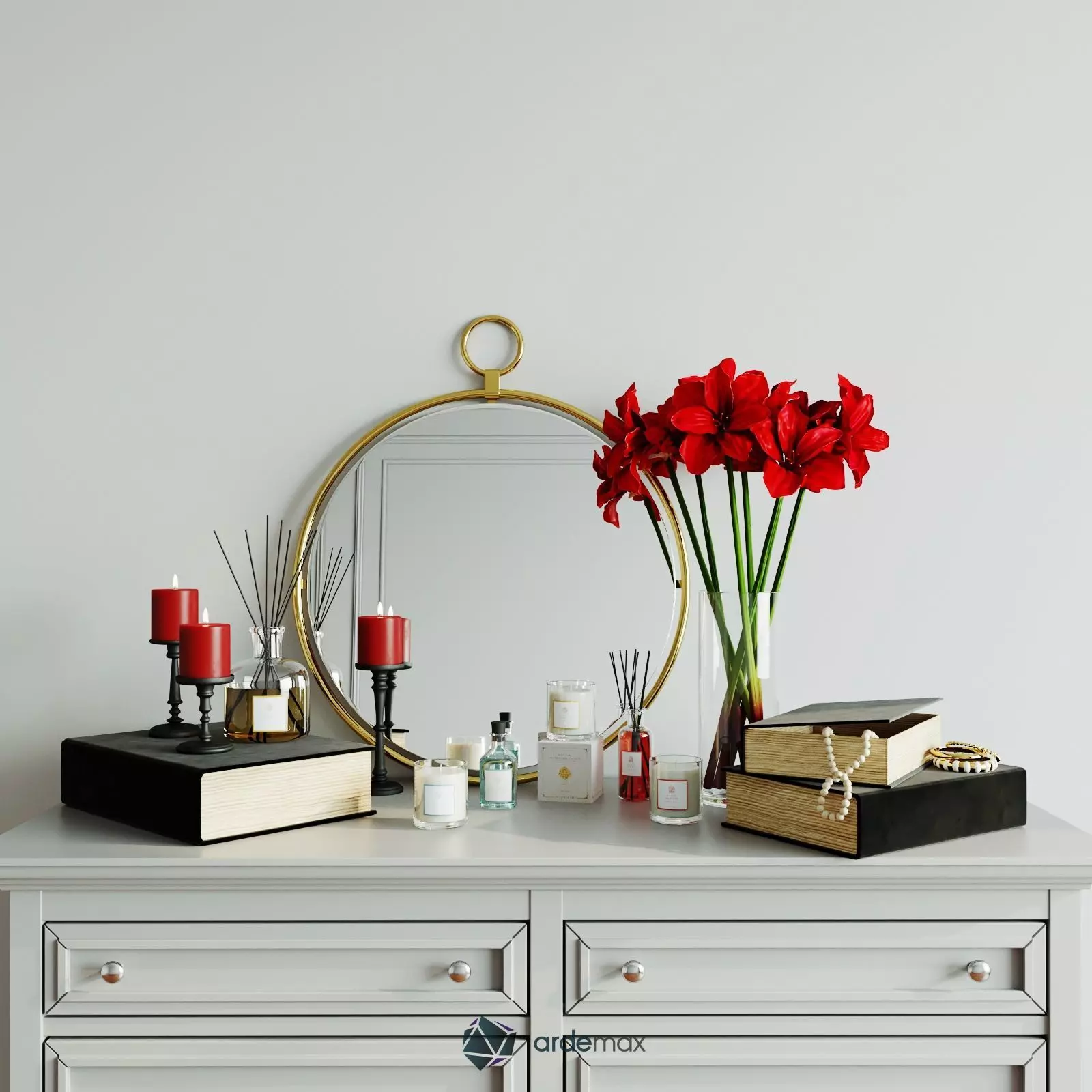 Decorative set 06 3D model