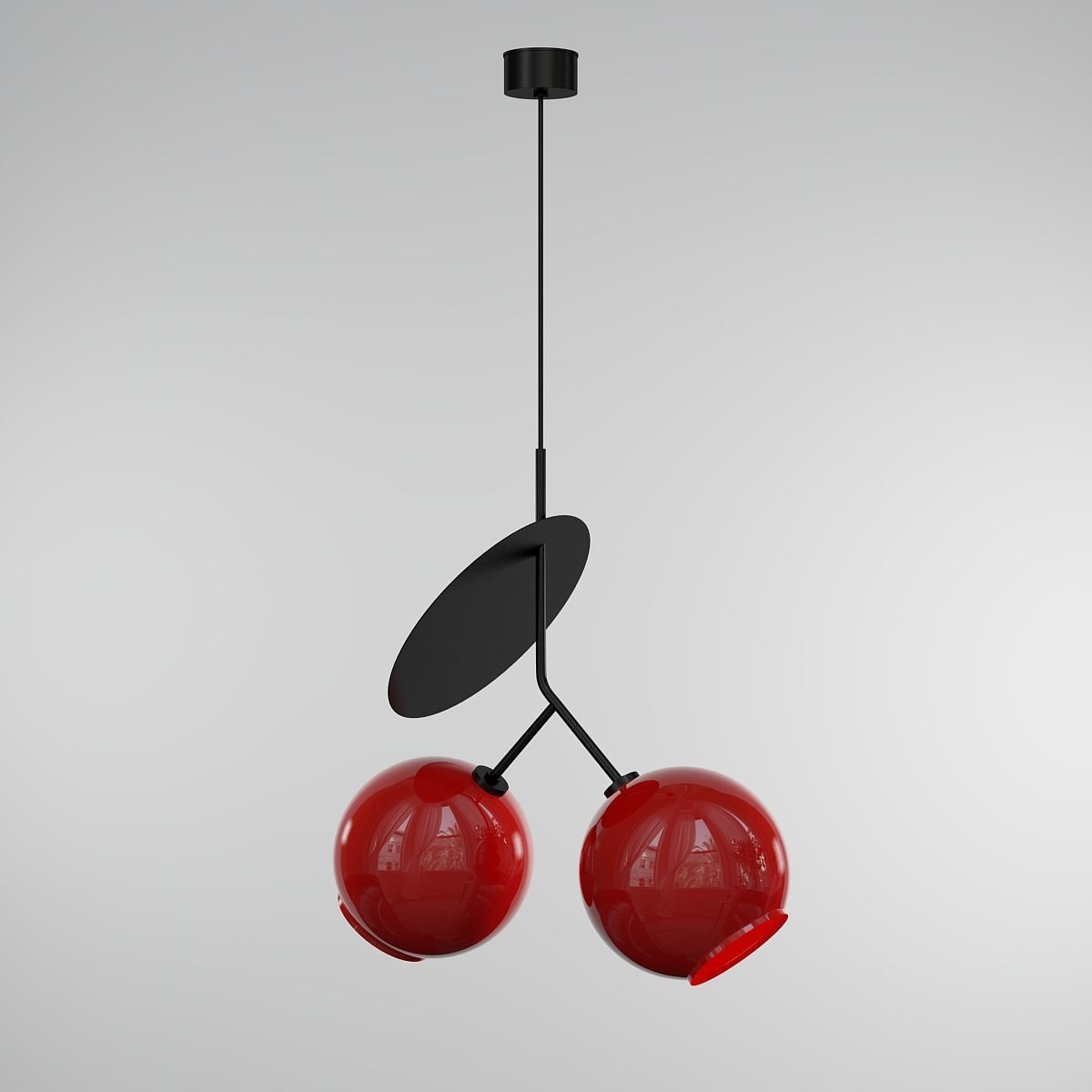CHERRY pendant light 3D model_4
