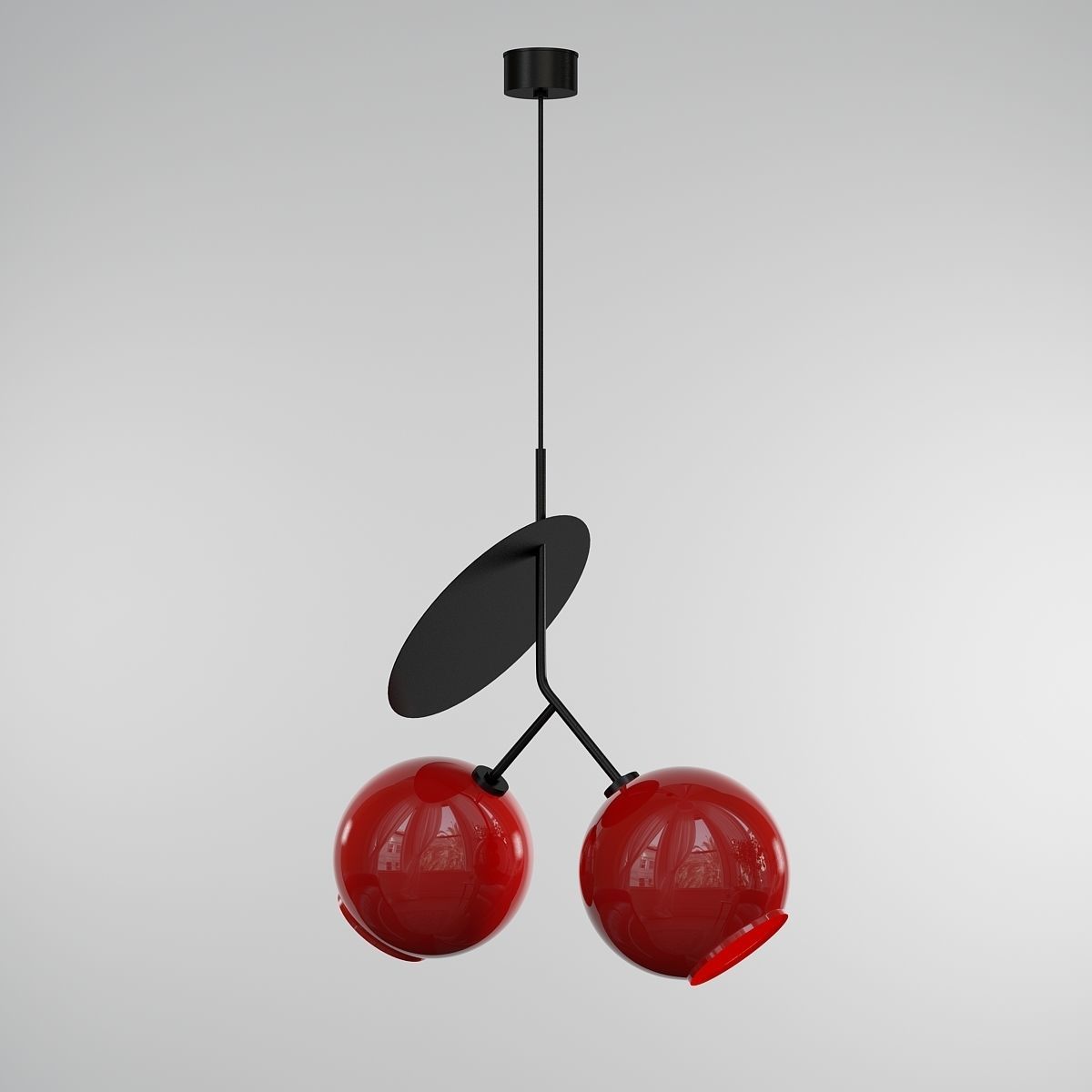 CHERRY pendant light 3D model_2